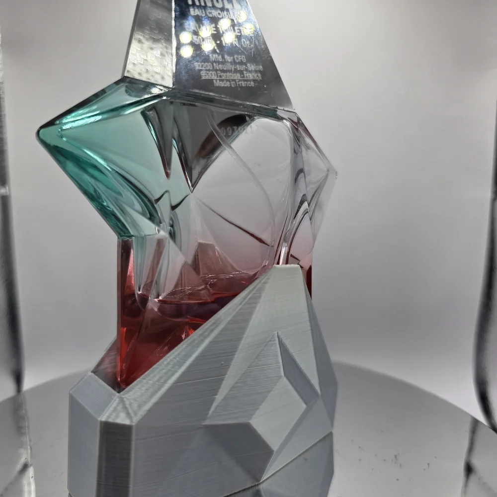 Stand Holder 3D Printing For Angel Star Shape Bottle 1.7 Fl.oz